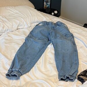 Forever 21 Light Blue Jogger Pants